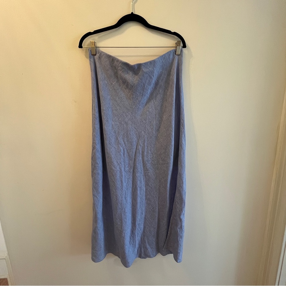 J.Crew 100% Linen Skirt sz L